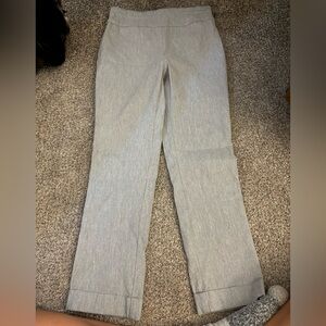 Tribal Gray Ankle Pants